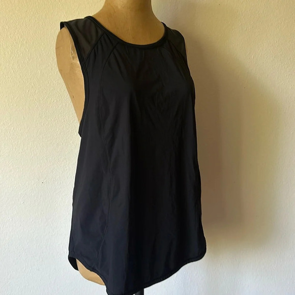Lululemon Sz 8 Sculpt Tank Top black great pre owned condition - Picture 1 of 7